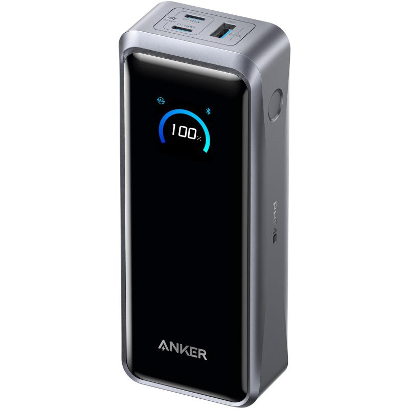 Compare Anker Prime 26K 300W Powerbank, Fast Battery Charging, 26000 mAh, 3 USB 1X USB2X USBC, Grey at KSA Price