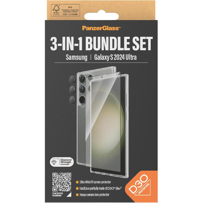 PanzerGlass 3-in-1 Protection Pack Hard Case with…