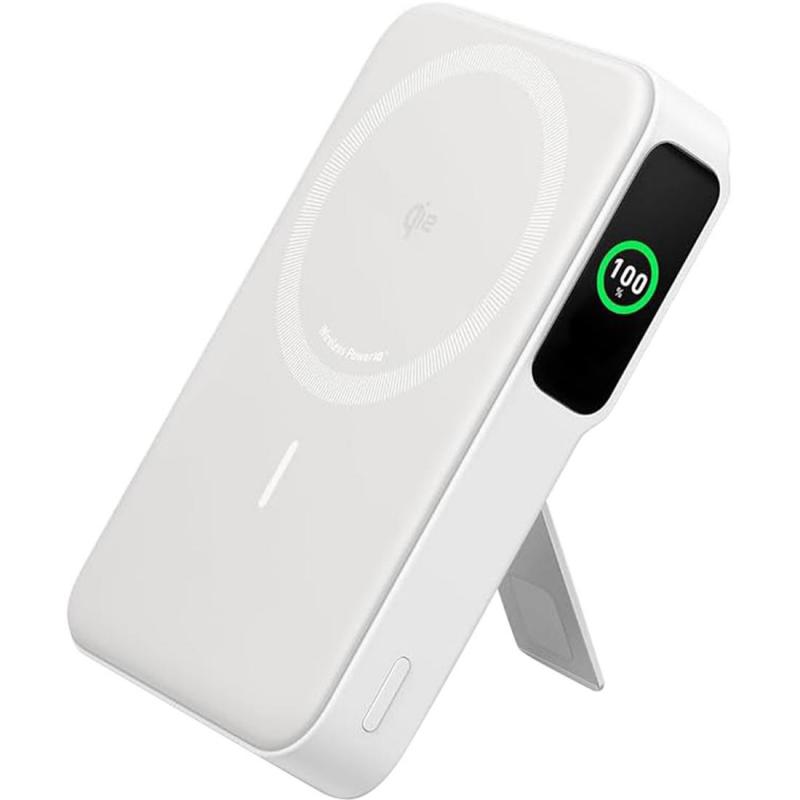 Compare Anker MagGo Power Bank with Qi2 15W27W, PD Fast Charging, 10000 mAh, Single USBC, White at KSA Price