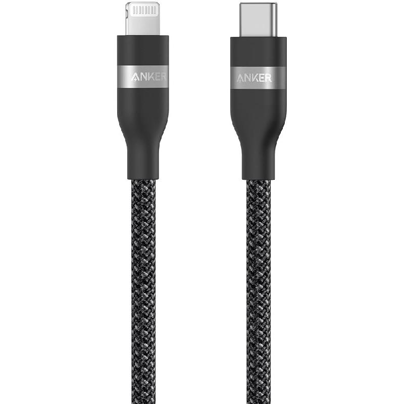Compare Anker USBC to Lightning Sync & Charge Cable, 3.00 ft  91.44 cm , Black at KSA Price