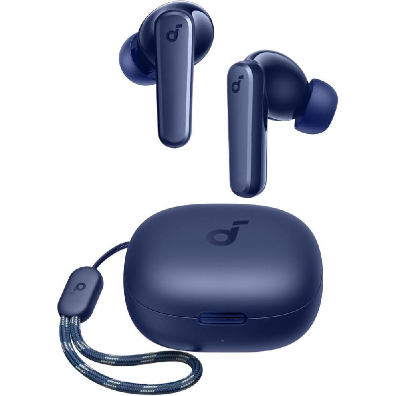 Compare Anker Soundcore R50i Earbuds, Bluetooth, USB Charging, Builtin Microphone, Blue at KSA Price