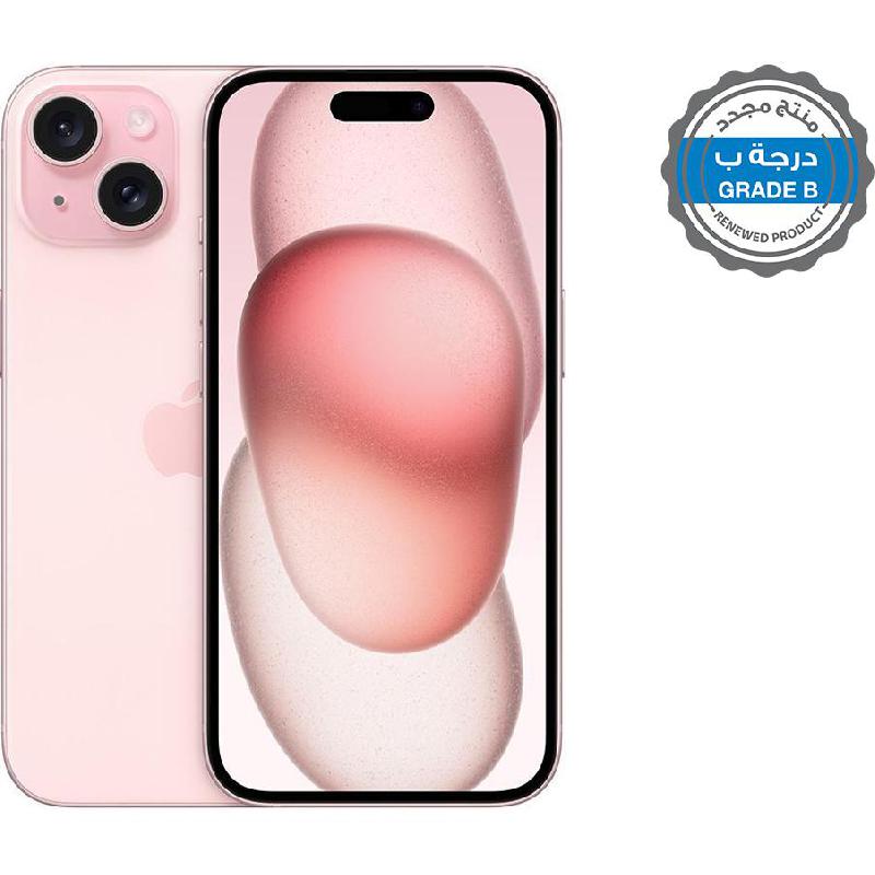 Renewed Grade B Apple iPhone 15, 128 GB,…