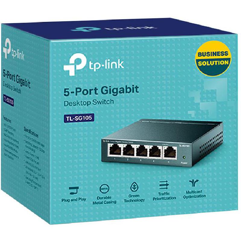TP-Link TL-SG105 Network Switch, 5 Port (LAN),…