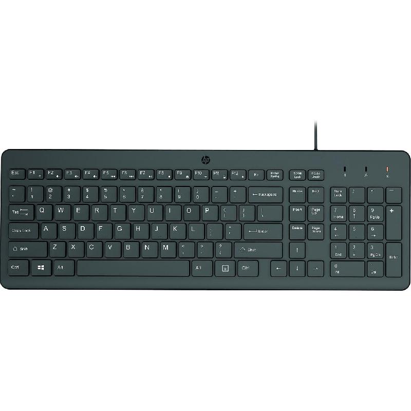 Compare HP 150 Keyboard, Wired, for Devices with Windows, Black at KSA Price