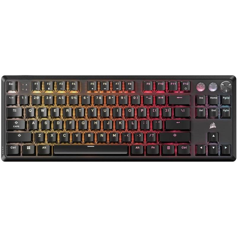 Compare CORSAIR K70 PRO TKL Hall Effect Programmable Gaming Keyboard, Wired, for Devices with WindowsmacOSXboxPlayStation, Black at KSA Price