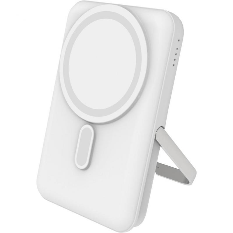Compare Mophie Essentials Snap+ Powerstation with Stand, Fast Battery Charging, 10000 mAh, Single USBC IO Charging, White at KSA Price