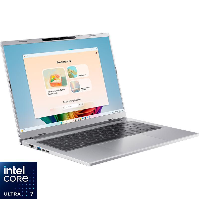 Compare Acer Aspire 14 AI Laptop, AI with CoPilot+, 14, Intel Core Ultra 7, 16 GB RAM, 1 TB SSD, Windows 11, Intel Arc Graphics at KSA Price