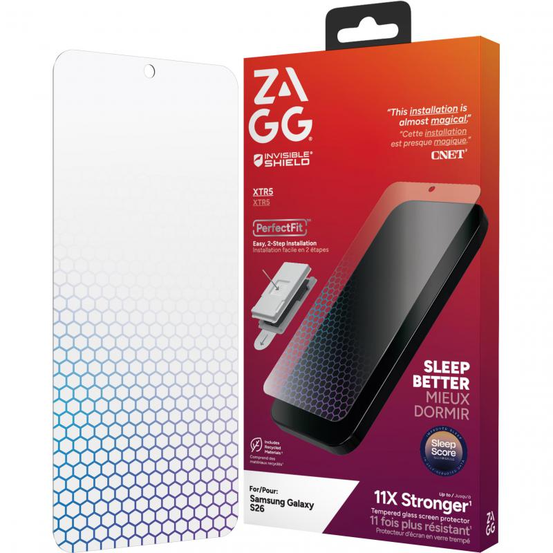 Zagg Invisible Shield Glass XTR5 Smartphone Screen…