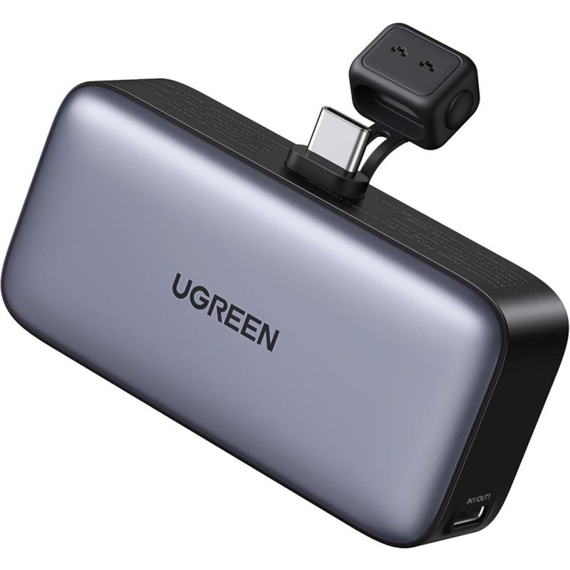 Ugreen PB503 5000 mAh 22.2W Built-In USB-C Connector…