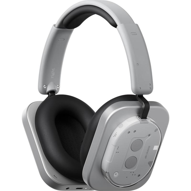 Compare Nothing Headphone 1 OverEar Headphones, Adaptive Noise Cancelling, Bluetooth, USBC Charging, Builtin Microphone, White at KSA Price