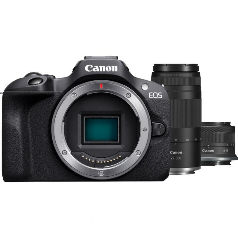 Compare Canon EOS R100 Bundle Mirrorless Camera, 24.1 MP, RF1845mm, WiFiBluetooth, 4K UHD 3840 X 2160 at KSA Price