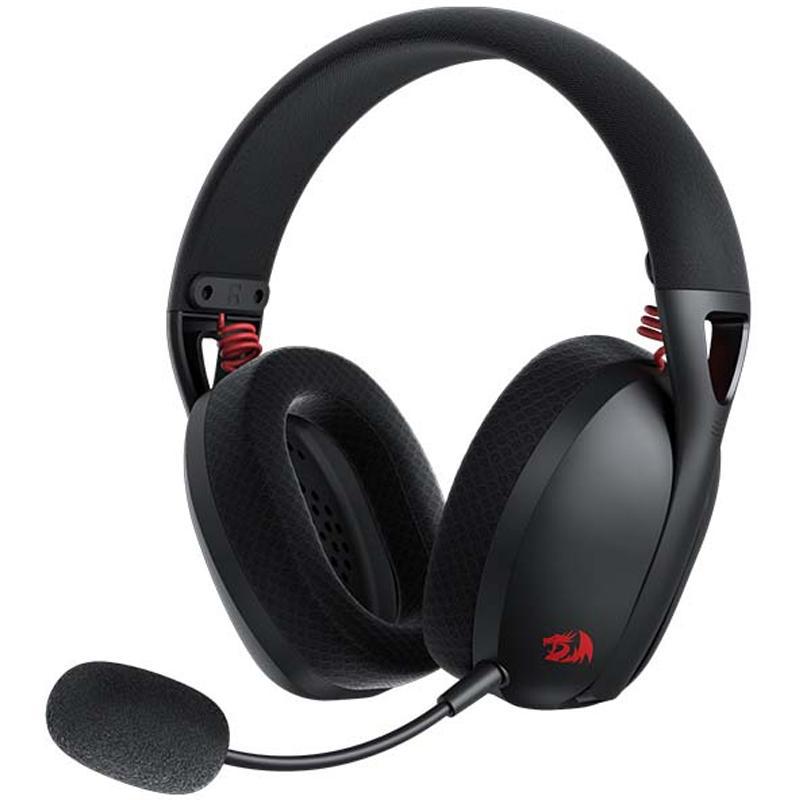 Compare Redragon H848 IRE Pro Gaming Headset, Noise Cancelling Microphone, BluetoothWireless, USB Charging, Detachable Microphone, Black at KSA Price