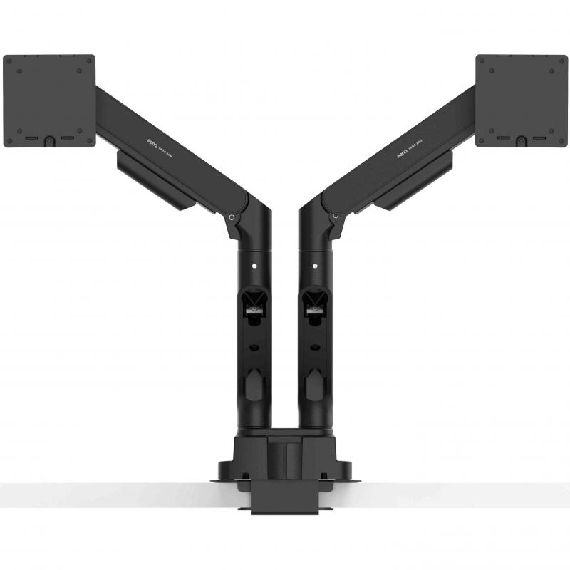Compare BenQ BDH01 Dual Ergo Monitor Arm for Screen Size 1735 Weight Capacity 2KG20KG, Desktop Accessory, Universal, Black at KSA Price