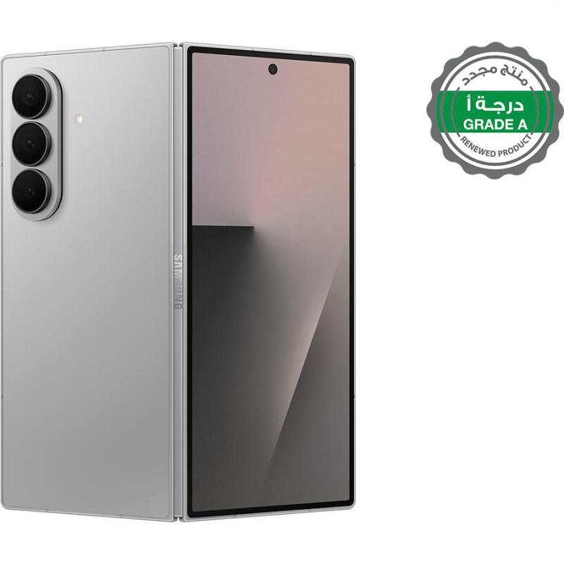 Compare Renewed Grade A Samsung Galaxy Z Fold7, 256 GB, Silver Shadow, 5G at KSA Price