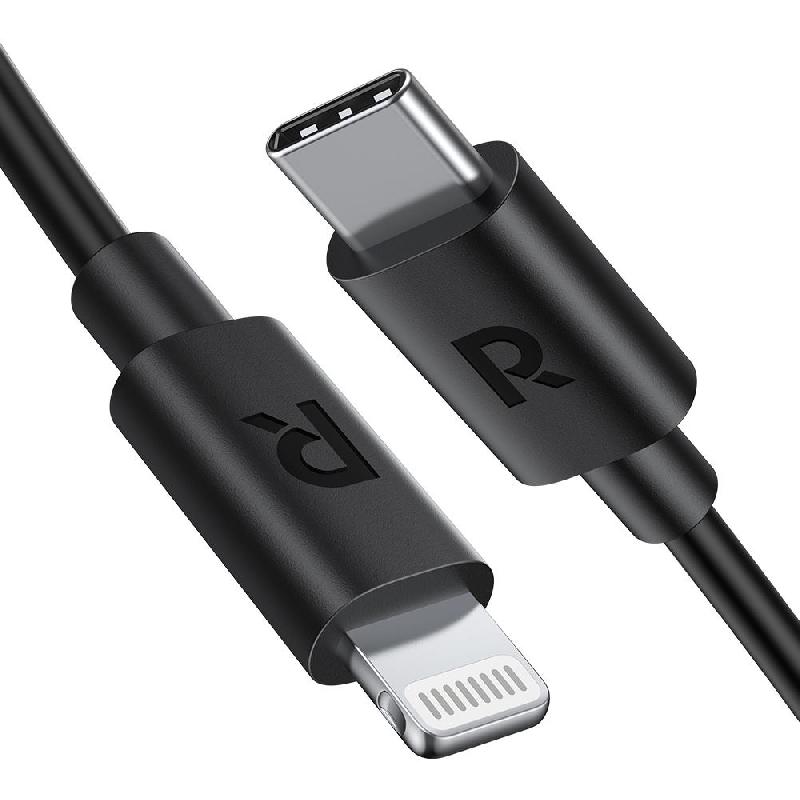 Compare RAVPower USBC to Lightning Standard Cable, 1.00 m  3.28 ft , Black at KSA Price