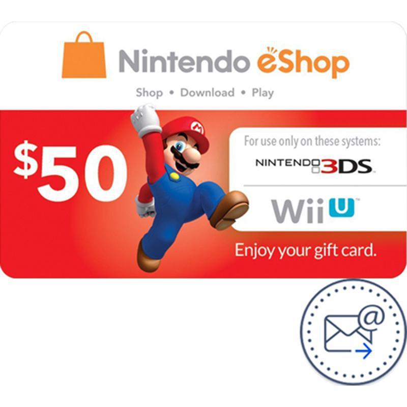 Compare Nintendo 50 eShop Payment and Recharge Card Delivery by eMail, Digital Code KSA at KSA Price