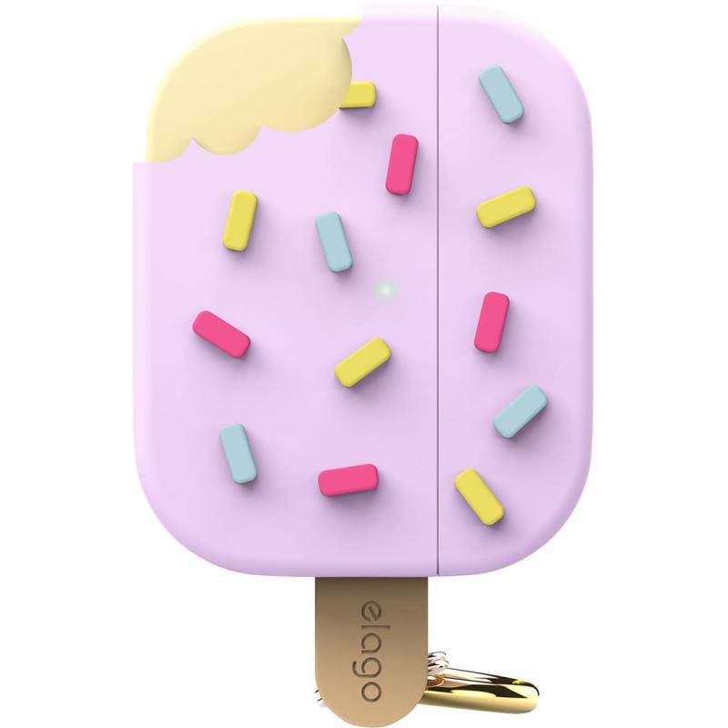 Compare Elago Ice Cream Earbuds Case, for Apple AirPods Pro 3, Lavender at KSA Price