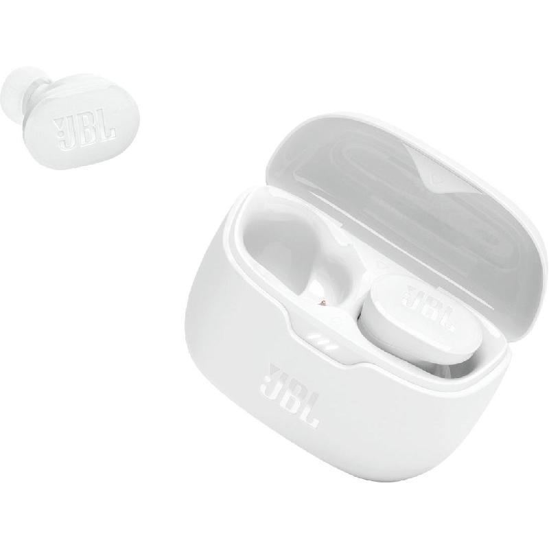 Compare JBL Tune Buds Earbuds, Active Noise Cancelling, Bluetooth, USB Charging, Builtin Microphone, White at KSA Price