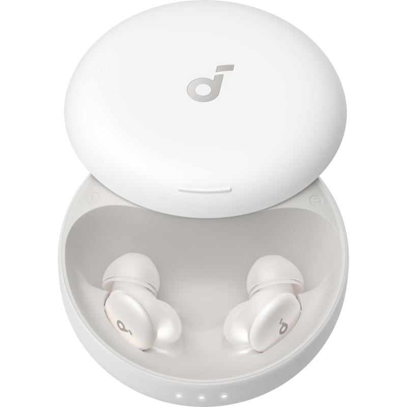 Compare Anker Soundcore Sleep A30 Earbuds, Active Noise Cancelling, Bluetooth, USB Charging, Builtin Microphone, White at KSA Price