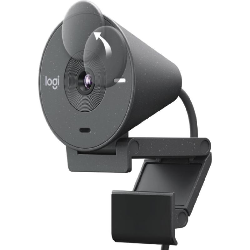 Logitech Brio 300 FHD Webcam, up to 1080p…