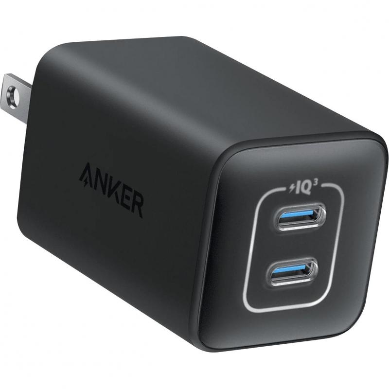 Anker Anker 523 Nano 3 47W Dual USB-C Fast…