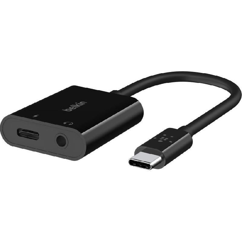 Compare Belkin RockStar 3.5 mm Audio + USBC, from USBC AV Adapter at KSA Price