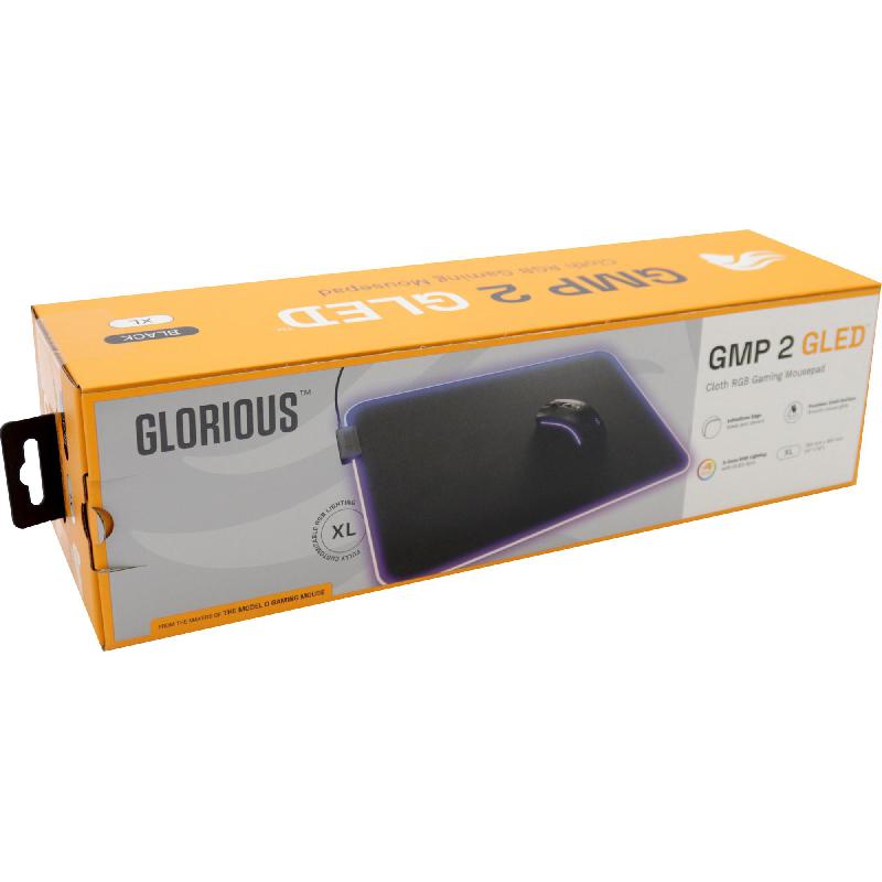Glorious GMP 2 GLED Gaming Mouse Pad, XL,…