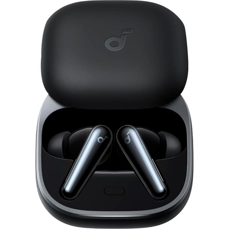 Compare Anker Liberty 5 Earbuds, Active Noise Cancelling, Bluetooth, USB Charging, Builtin Microphone, Black at KSA Price