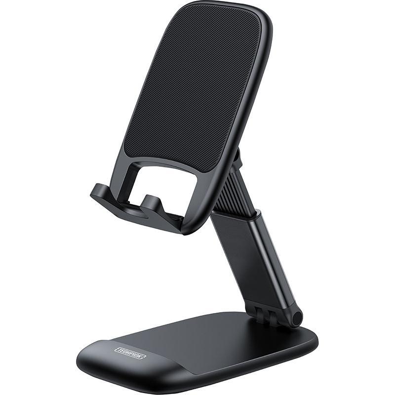 Compare Techpick Foldable Phone Stand Smartphone Stand, Universal, for Most Devices, Black at KSA Price