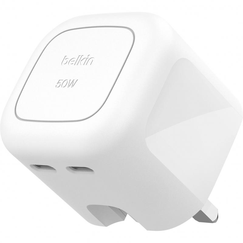 Belkin BoostCharge Pro Dual USB-C GaN Wall Charger…