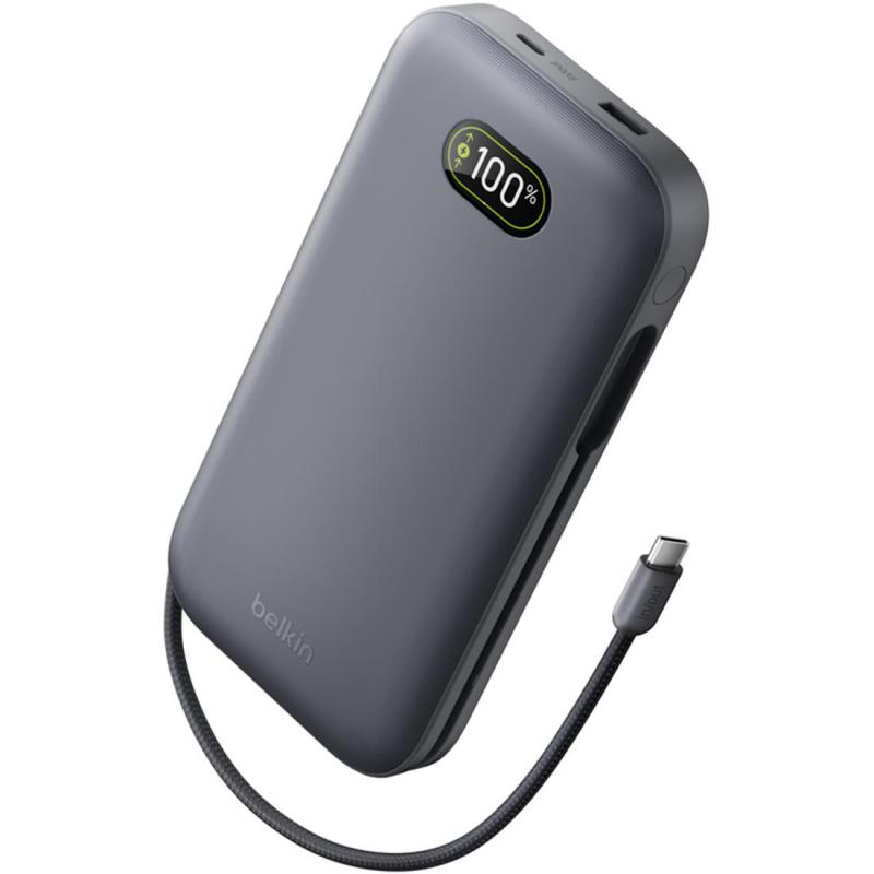 Compare Belkin UltraCharge Pro Laptop Power Bank 27K, PD Fast Charging, 27000 mAh, 2 USB 1X USBA1X USBC, Black at KSA Price