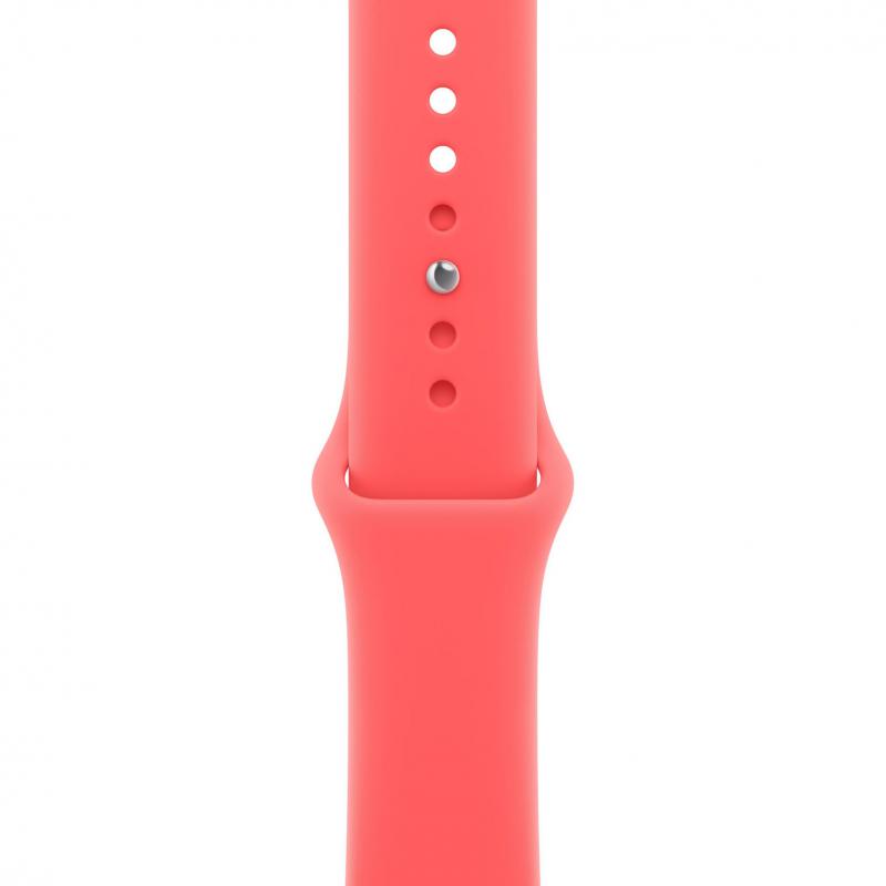 Compare Apple Sport Band Wrist Strap, for Watch Ultra 3Watch Ultra 2Watch Series 11 46Watch Series 10 46, Fluoroelastomer, SmallMedium Band Size, Soft Pink at KSA Price