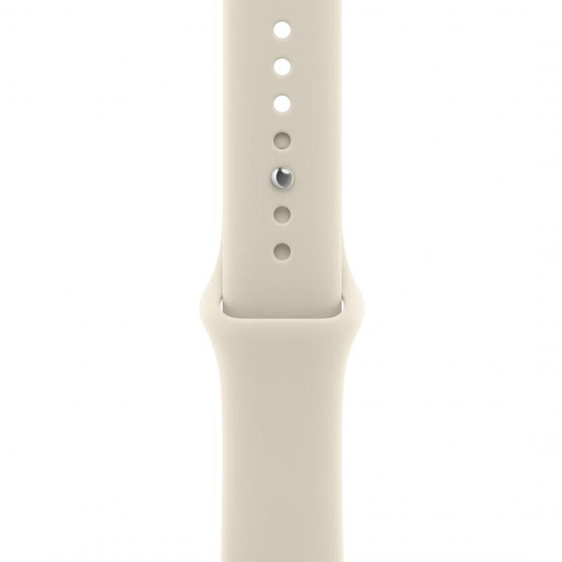 Compare Apple Sport Band Wrist Strap, for Apple Watch SE 40 3rd GenWatch SE 40 2nd Gen, Rubber, MediumLarge Band Size, Sand at KSA Price