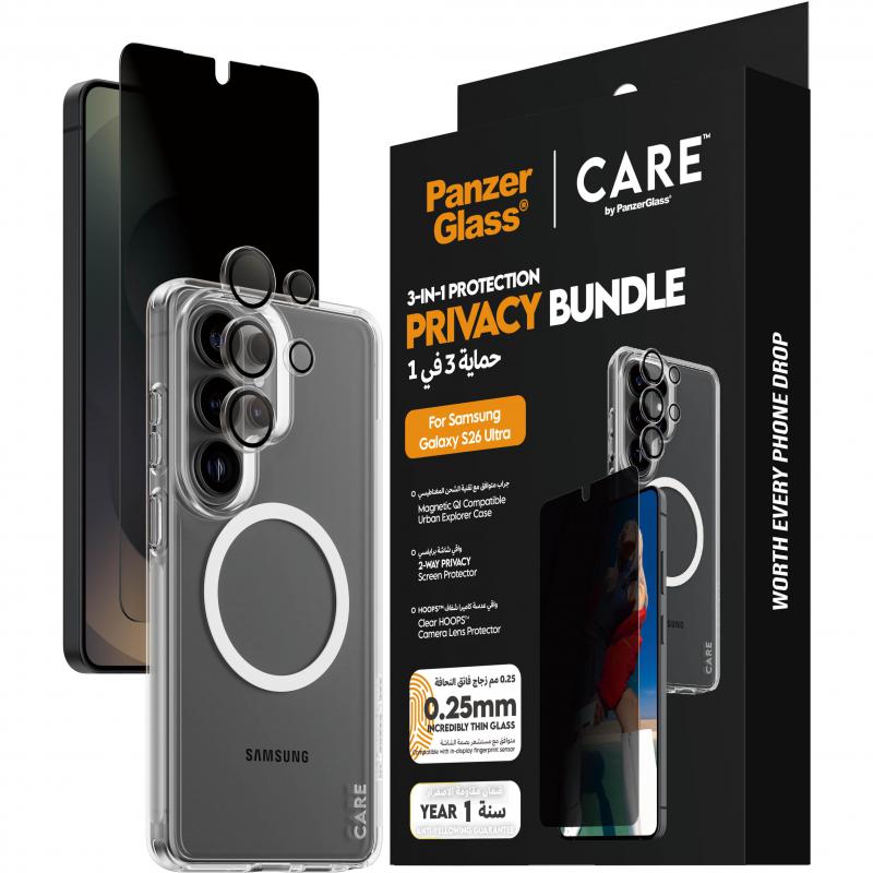 PanzerGlass 3-in-1 Protection Pack Privacy Screen…