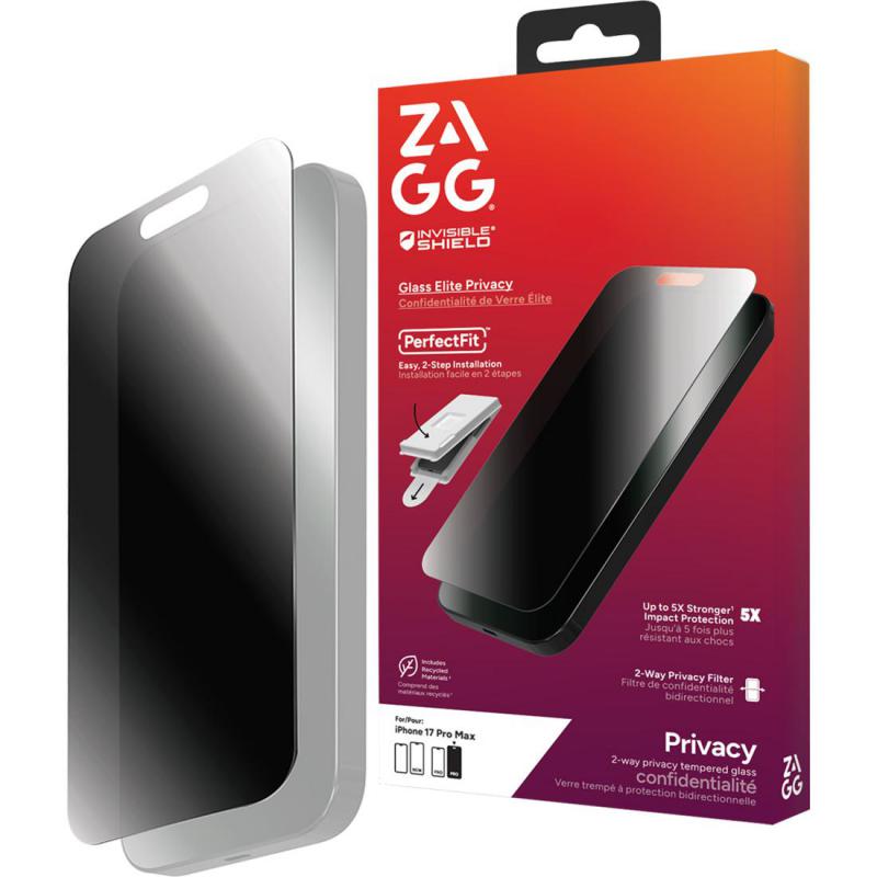 Zagg Glass Elite Privacy Elite Privacy Edge Case Friendly…