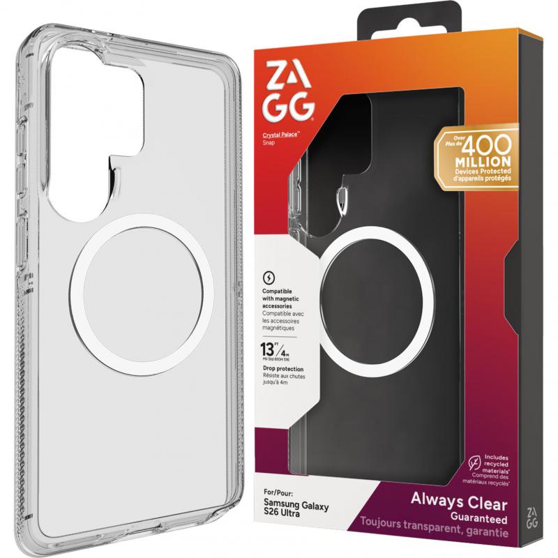 Zagg Crystal Palace Back Cover Mobile Case, for…