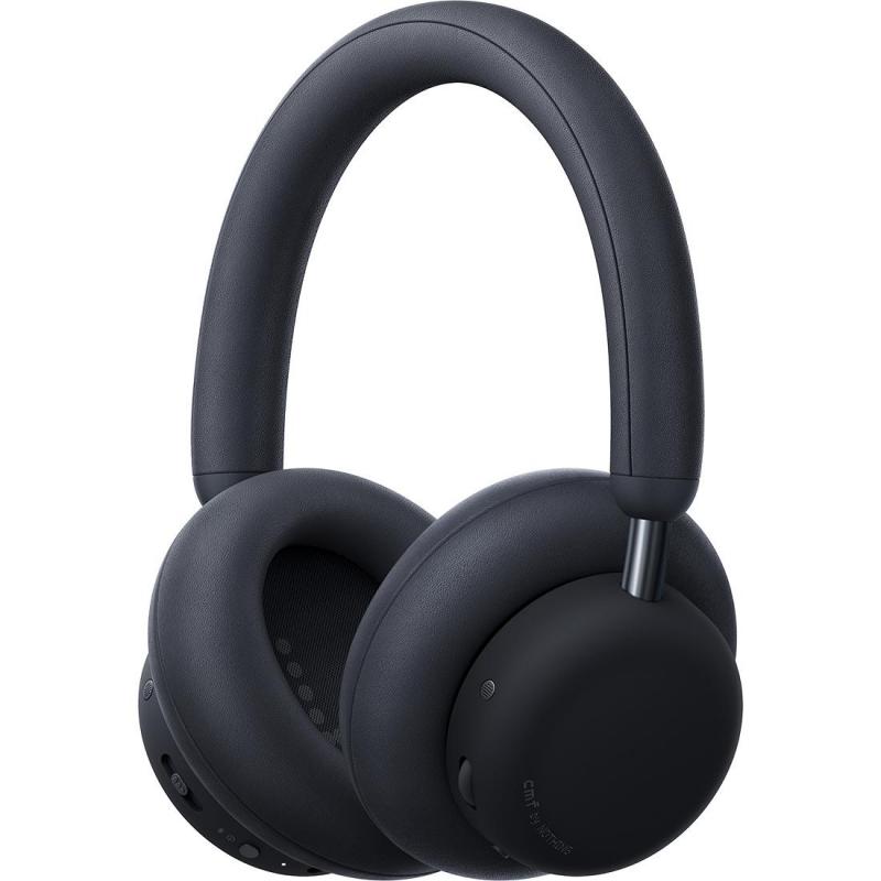 Compare Nothing CMF Headphone Pro OverEar Headphones, Hybrid Active Noise Cancelling, Bluetooth, USBC Charging, Builtin Microphone, Dark Grey at KSA Price