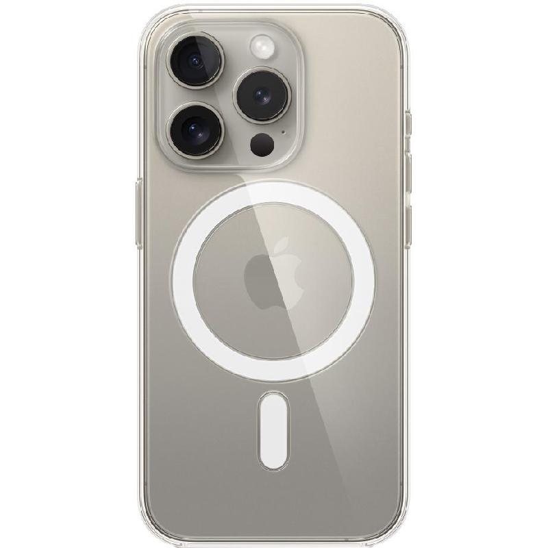 Apple Clear Back Cover Mobile Case with MagSafe, for…