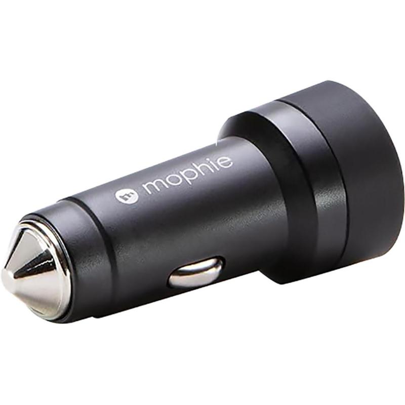 Compare Mophie Car Charger USBC 30W, Fast Battery Charging, 30 Watts, Single USBC PD, Black at KSA Price