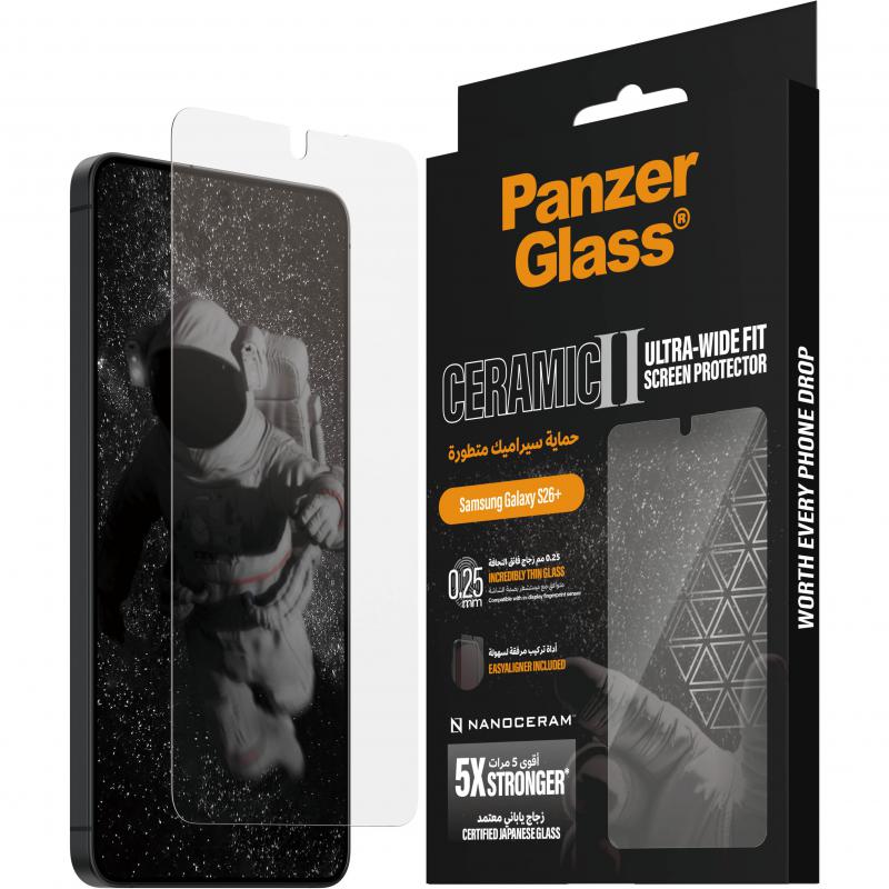 PanzerGlass Ultra-Wide Fit Ceramic II Smartphone…