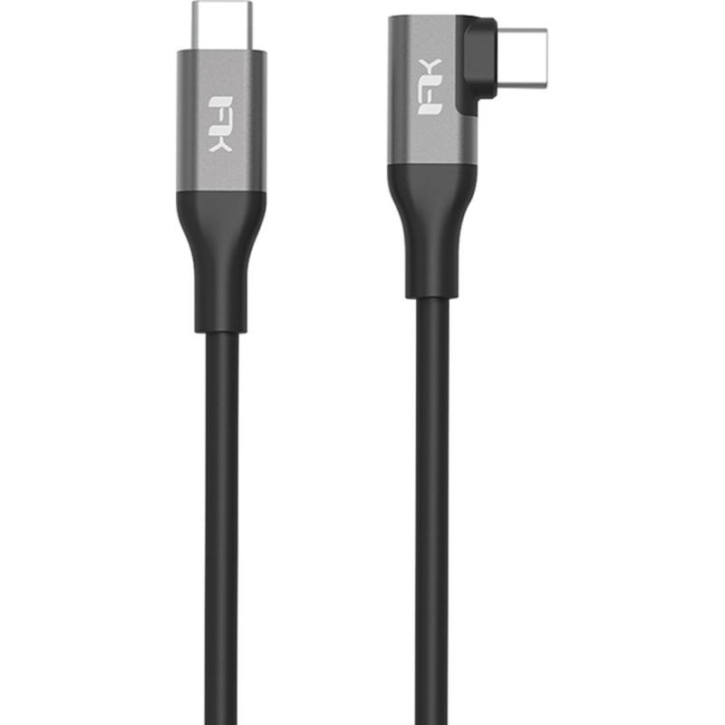 Compare FeelTek Kleio USBC to USBC Right Angle Sync & Charge Cable, 1.00 m  3.28 ft , Black at KSA Price