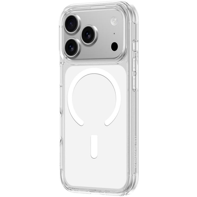 Compare Amazing Thing MINIMAL MAG Back Cover Mobile Case with MagSafe, for iPhone 17 Pro, Clear at KSA Price
