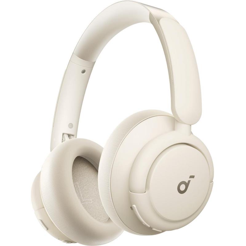 Compare Anker Soundcore Q30 OnEar Headphones, Active Noise Cancelling, Bluetooth, Builtin Microphone, White at KSA Price