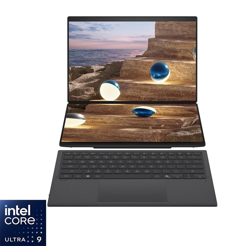 Compare Asus Zenbook Duo 2in1 Laptop  Convertible, AI with CoPilot+, 14, Intel Core Ultra 9, 32 GB RAM, 1 TB SSD, Windows 11 Home, Intel Graphics, Foldable at KSA Price
