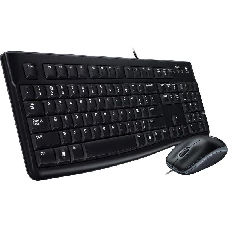 Logitech MK120 Classic Desktop (Keyboard and Mouse),…