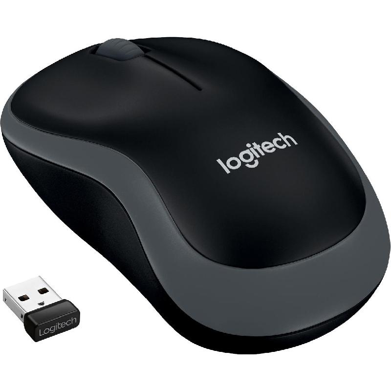 Logitech M185 Mouse, Optical 1000 dpi, Wireless (2.4…