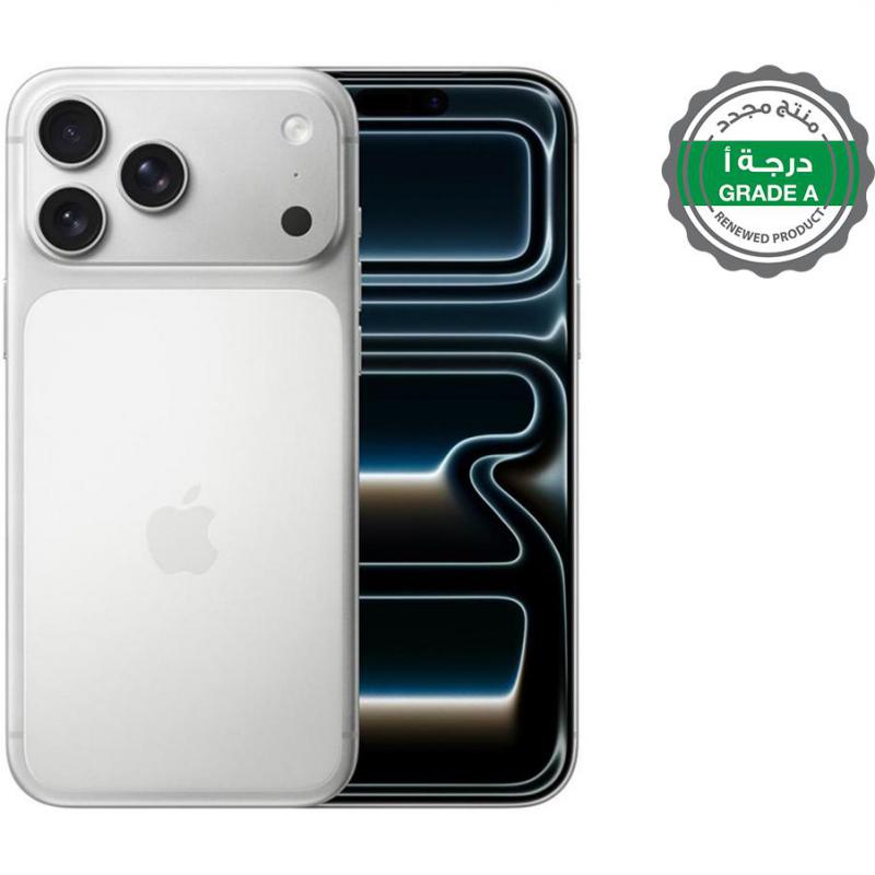 Compare Renewed Grade A Apple iPhone 17 Pro, 256 GB, Silver, 5G at KSA Price