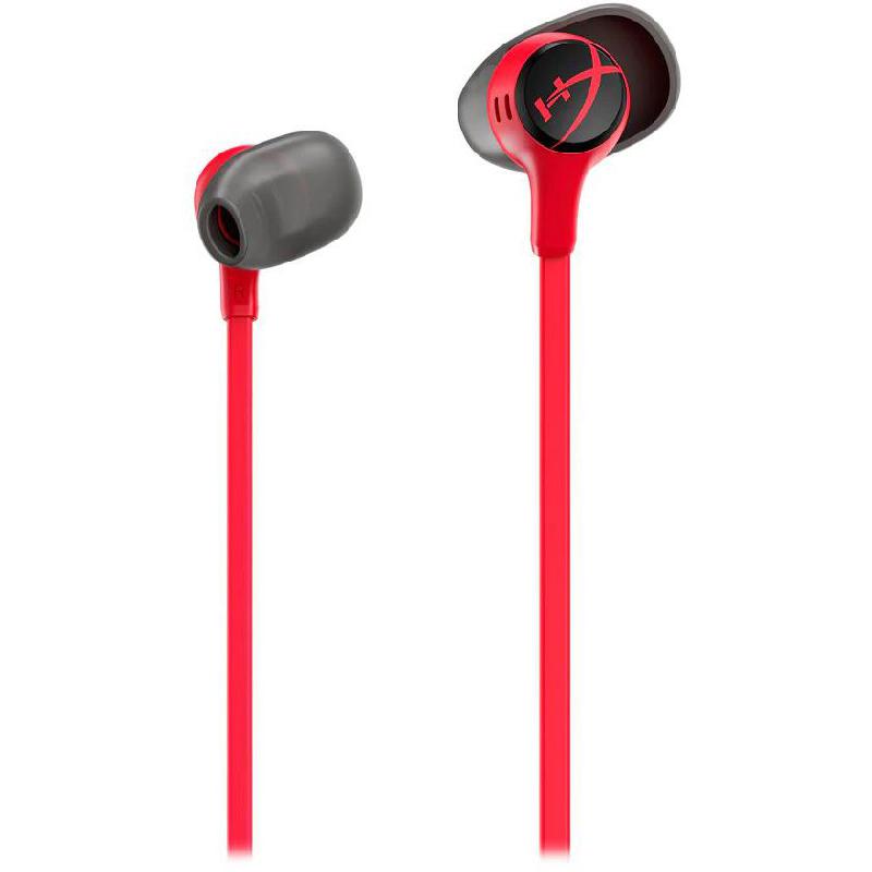 Compare HyperX Cloud II Earbuds, Passive Noise Isolation, Wired, 3.5 mm Connector, Inline Microphone, Red at KSA Price