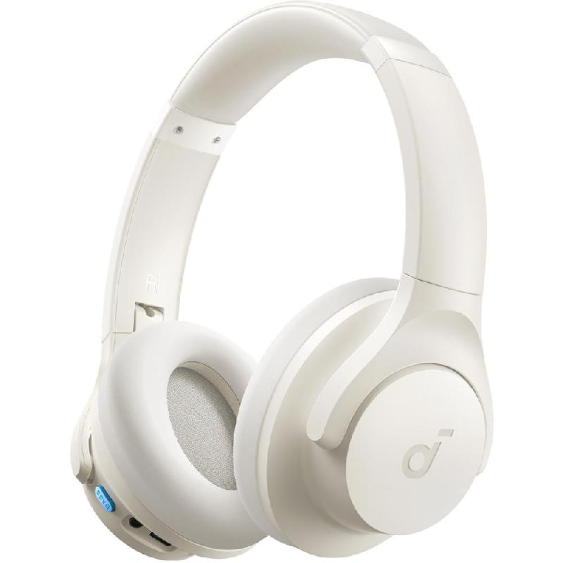 Compare Anker Soundcore Q11i OverEar Headphones, Bluetooth, USB Charging, Builtin Microphone, White at KSA Price