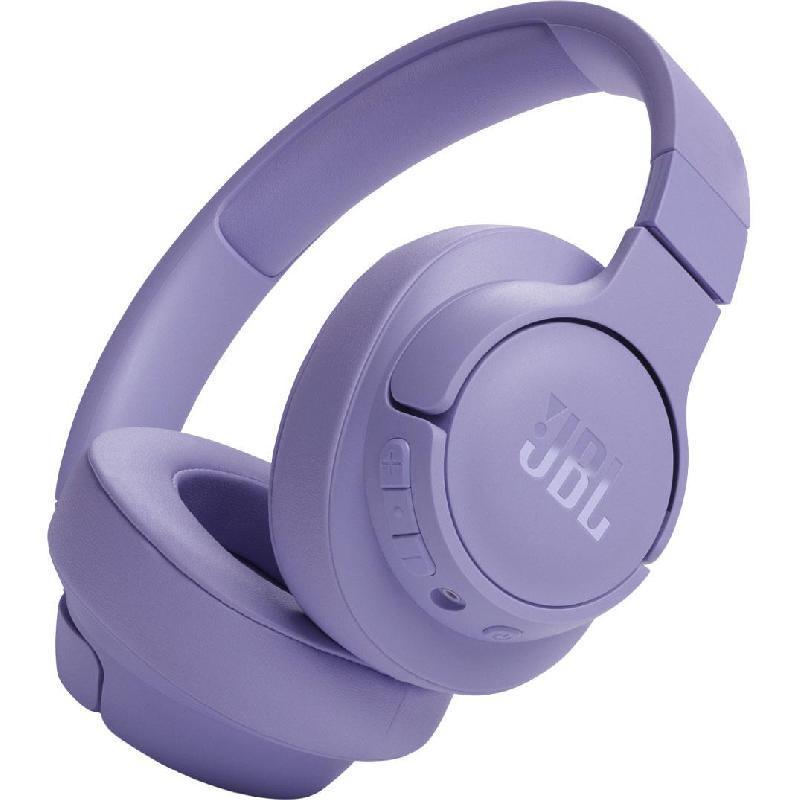 Compare JBL Tune 720BT OnEar Headphones, Bluetooth, USB Charging, Builtin Microphone, Purple at KSA Price